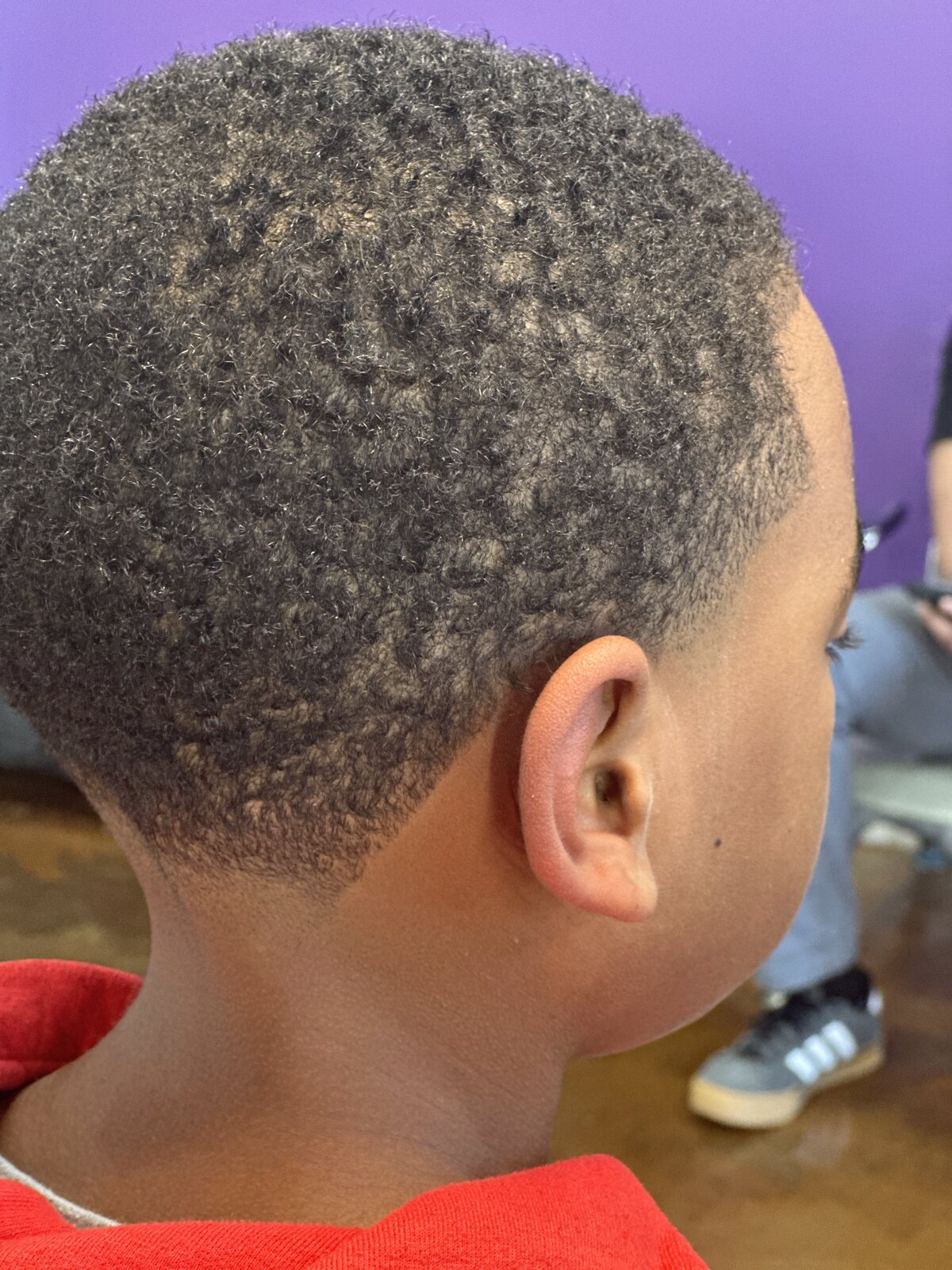Detailed barbershop work